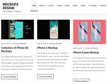 Tablet Screenshot of mockupsdesign.com